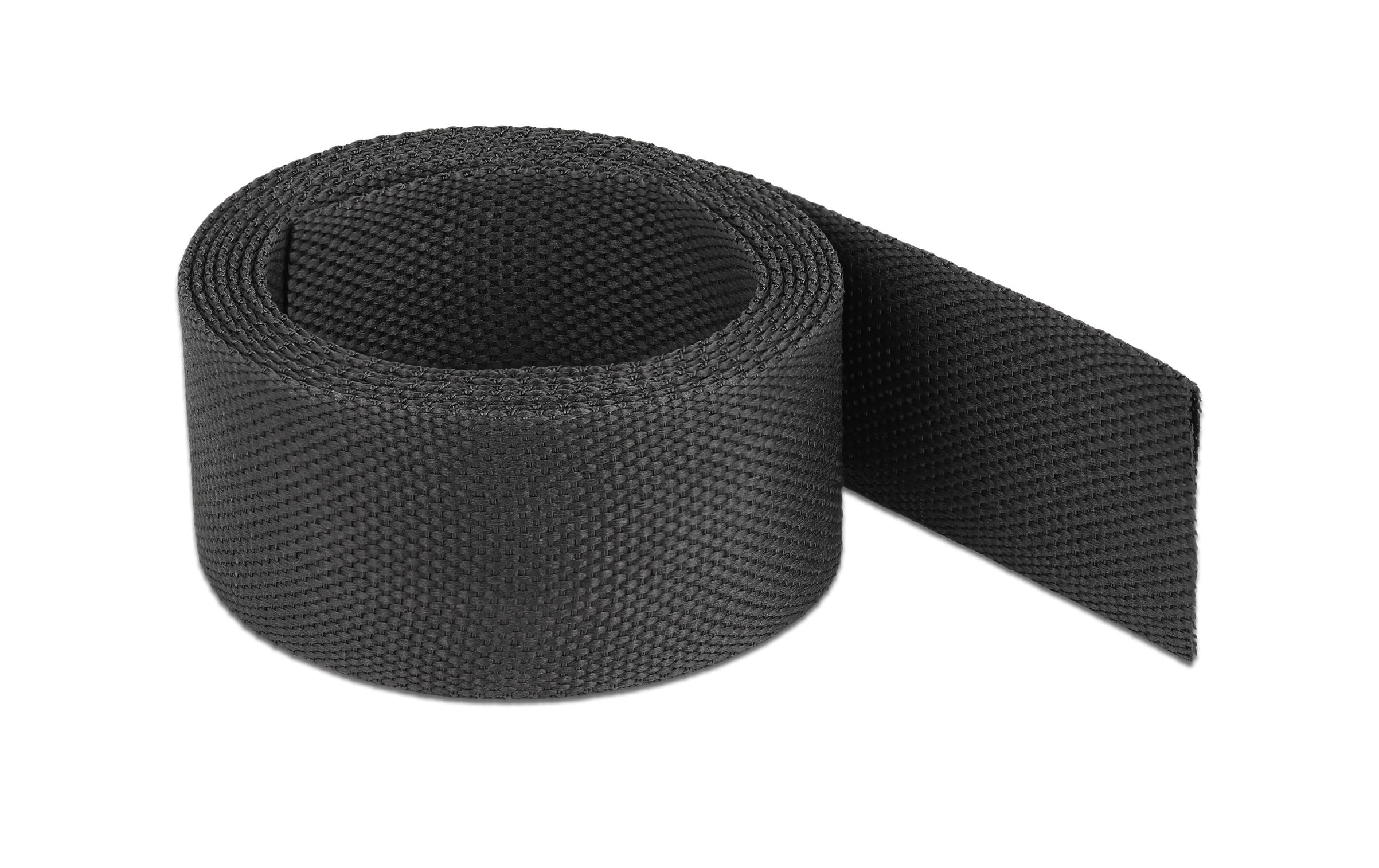 Delock Gewebeschrumpfschlauch, 2mx25mm schwarz, Schrumpfungsrate 2:1