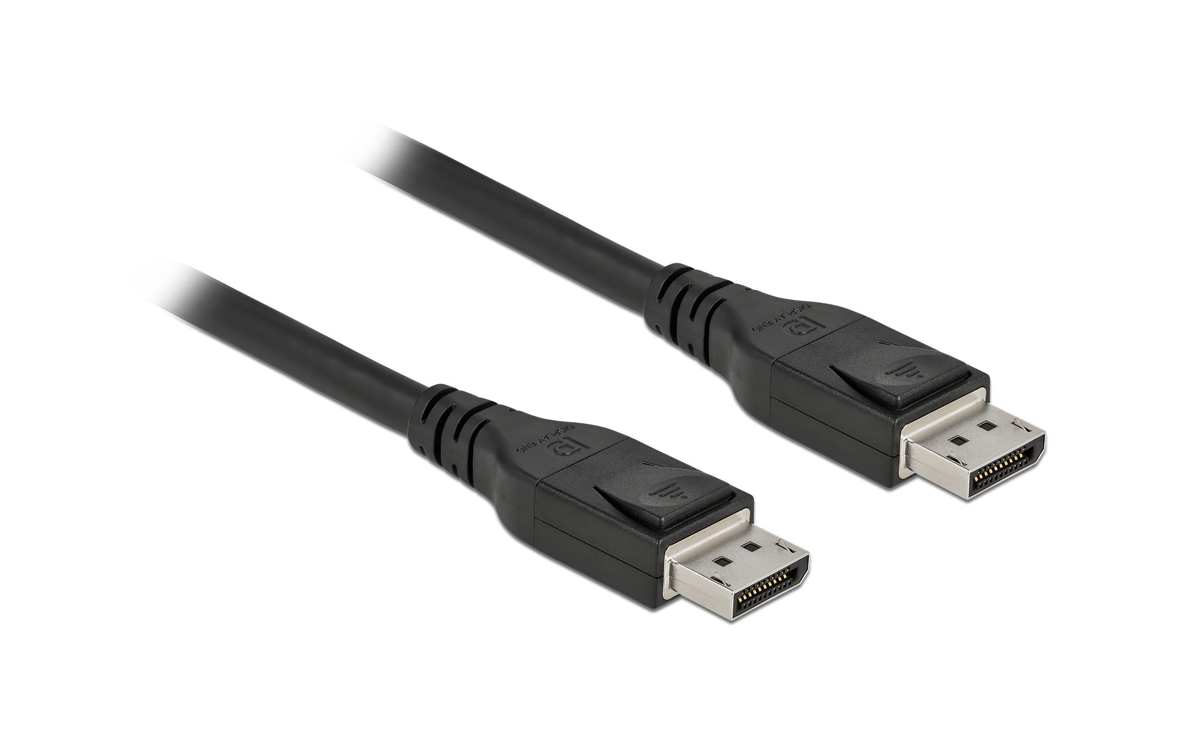 Delock Aktives DisplayPort Kabel 8k 60Hz 12m, Farbe: Schwarz