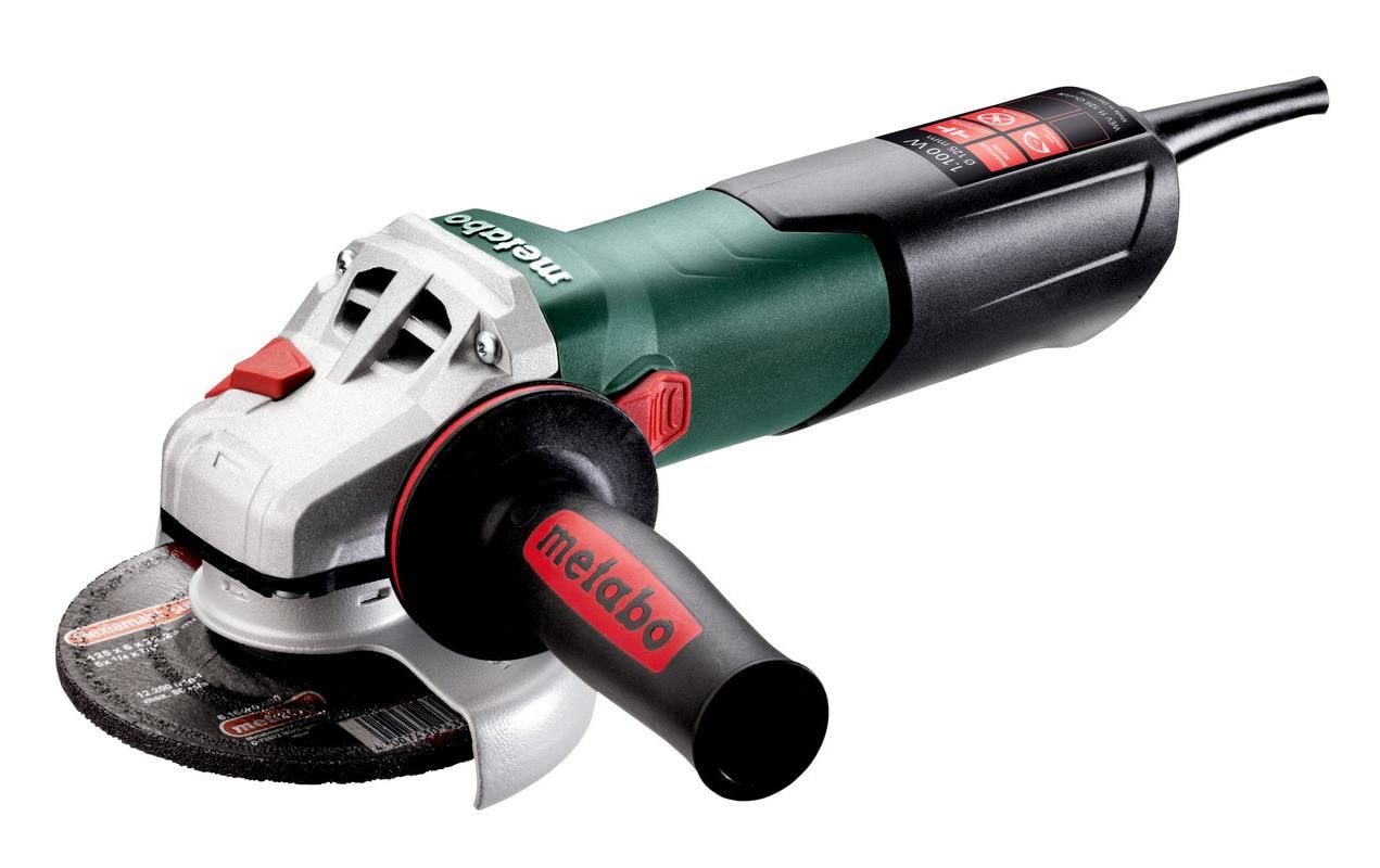 Metabo WEV 11-125 Quick Winkelschleifer 1100W, 2800-10500/min