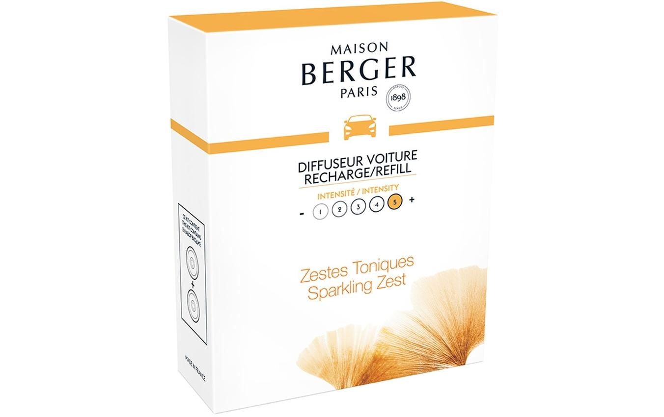 Maison B. Autodiffusor Refill Energy Zestes Toniques, 2 Stück