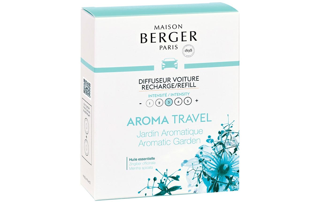 Maison B. Autodiffusor Refill Travel Aromatischer Garten, 2 Stück