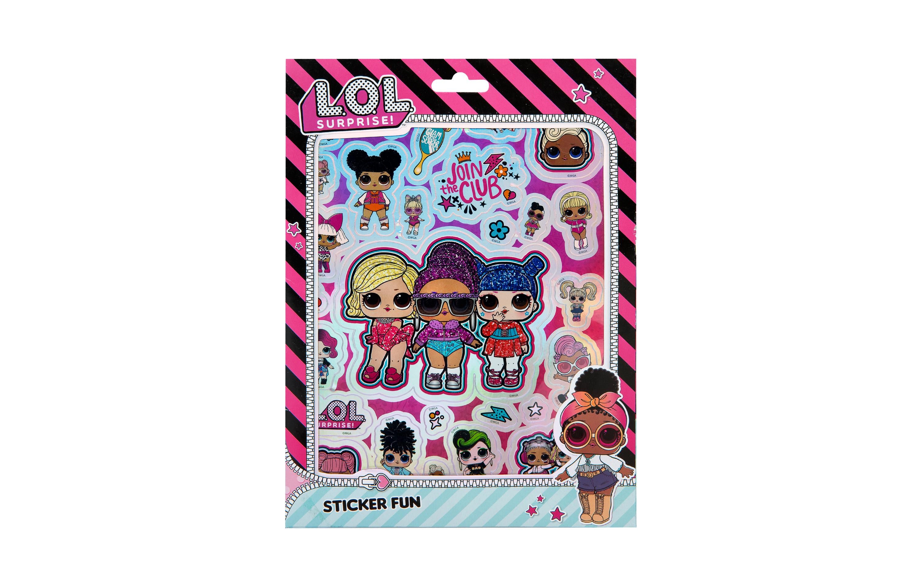 Undercover Stickerset LOl Surprise 16.6x22.3 cm