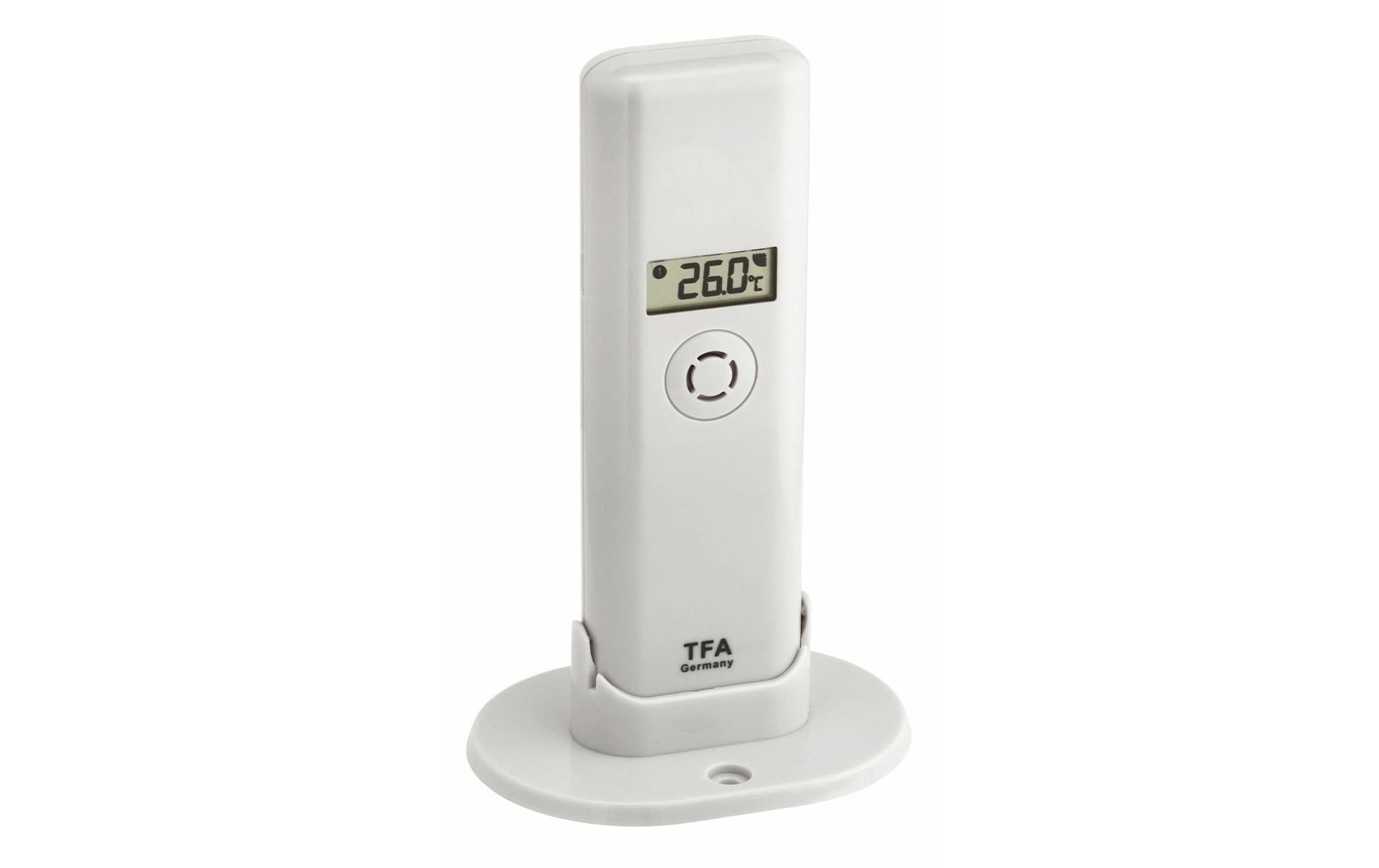 TFA WeatherHub T/H Display Sender ohne Batterie