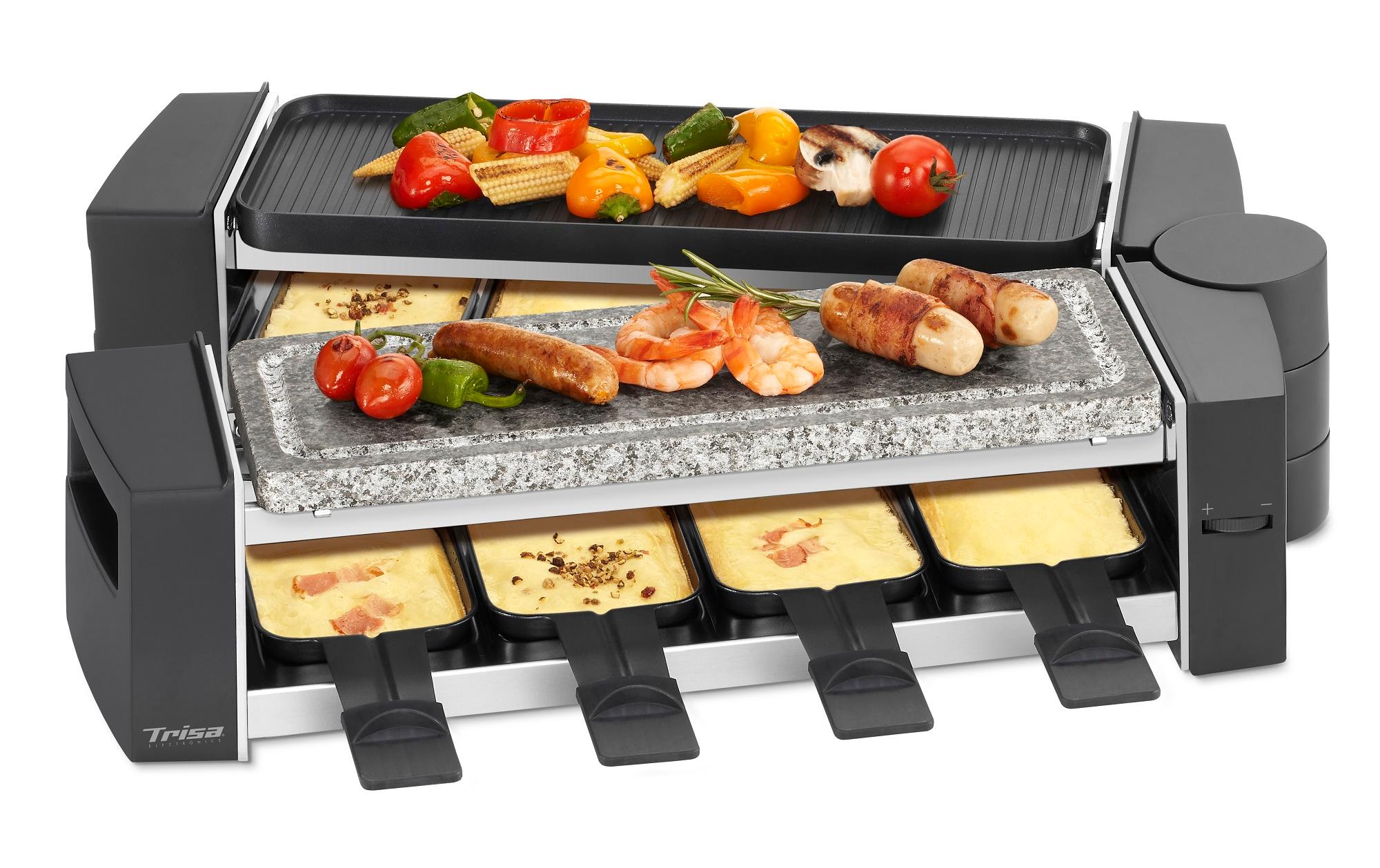 Trisa Raclette Vario Fu 230V, 1200W, 8 Pers.