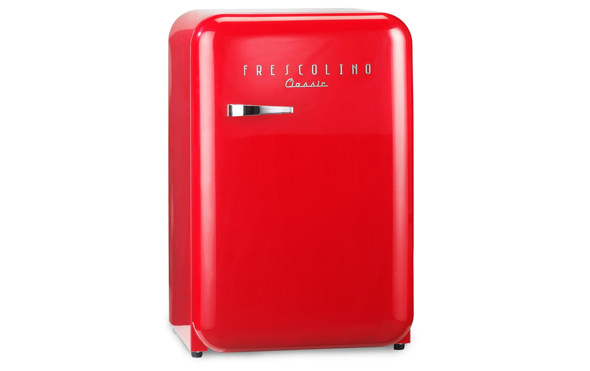 Trisa Kühlschrank Frescolino Classic 107 E, KS 92l, GS 15l, 39dB, rot
