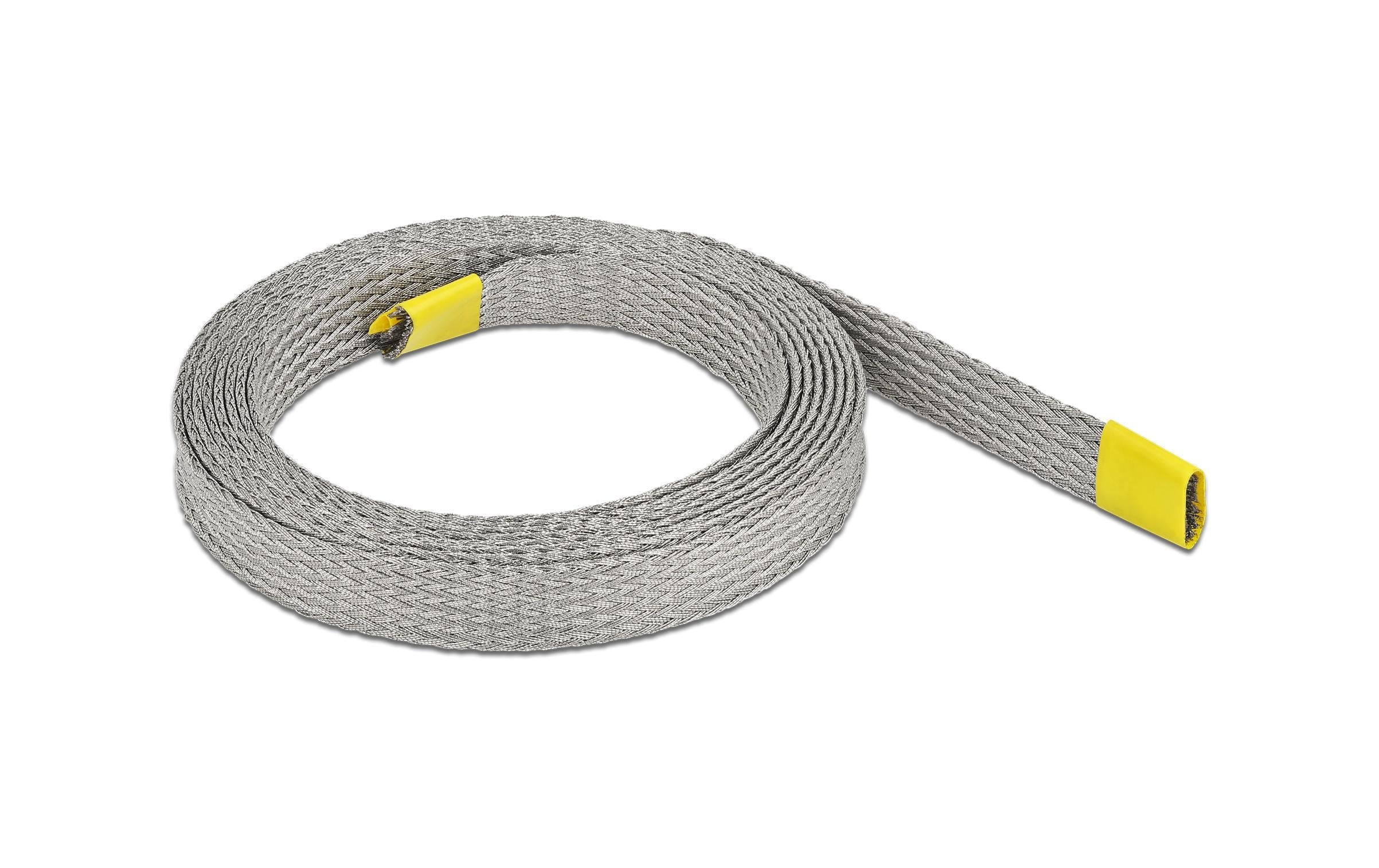 Delock Geflechtskabelschlauch, 2mx10mm Zur EMV Abschirmung, Dehnbar