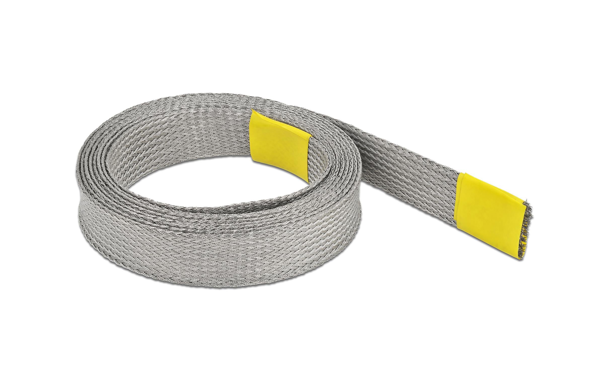 Delock Geflechtskabelschlauch, 2mx15mm Zur EMV Abschirmung, Dehnbar