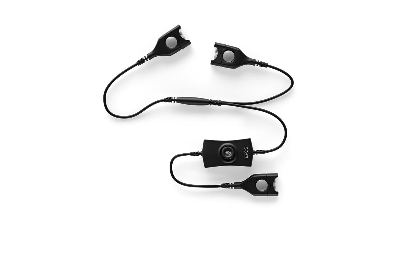 EPOS Schulungskabel 2xQD - 1xQD mit Mute-Schalter