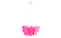 Näve Hängelampe E27 pink Schmetterling