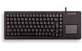 Cherry XS Touchpad Keyboard G84-5500 USB, schwarz mit integriertem TouchPad