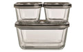 Caso Vakuumier-Boxen Eco Set 3 Stk., BPA-frei