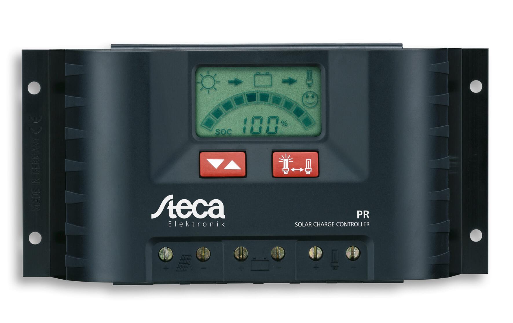 Steca Laderegler 20/20 12/24v PR2020 mit LCD Anzeige