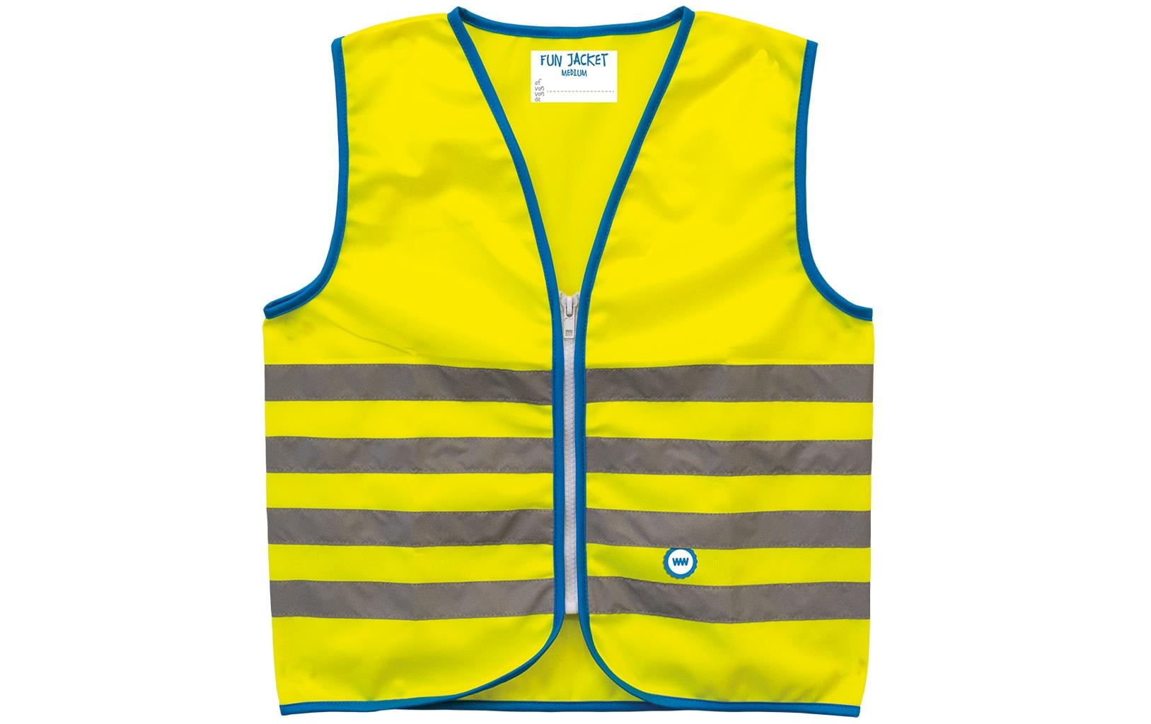 WOWOW Fun Jacket for Kids M,fluo yellow