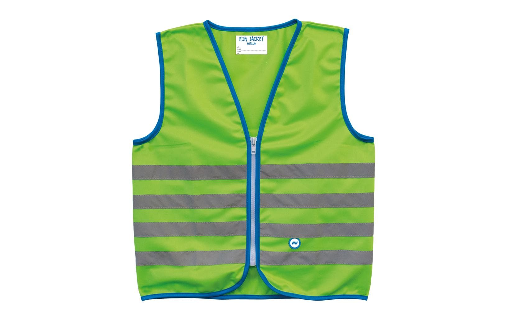 WOWOW Fun Jacket for Kids M, fluo green