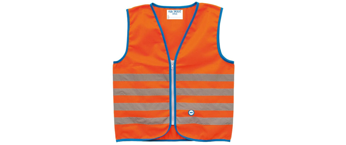 wowow Reflexweste Fun Jacket S, Orange
