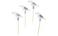 Rico Design Party-Piekser Möwe natur, 80 mm, 4 Stück