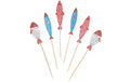 Rico Design Party-Piekser Fische 6 Stk, 75mm - 85mm