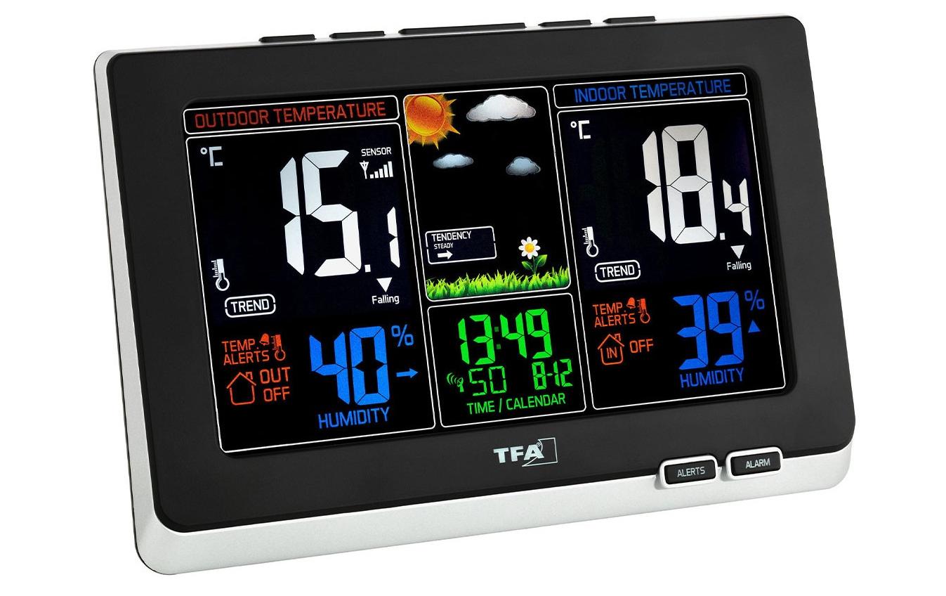 TFA SPRING Funkwetterstation ohne Batterie, inkl. Sender 30.3206