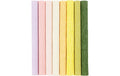 Creativ Company Krepppapier-Set Pastell 8 Rollen à 25 x 60 cm