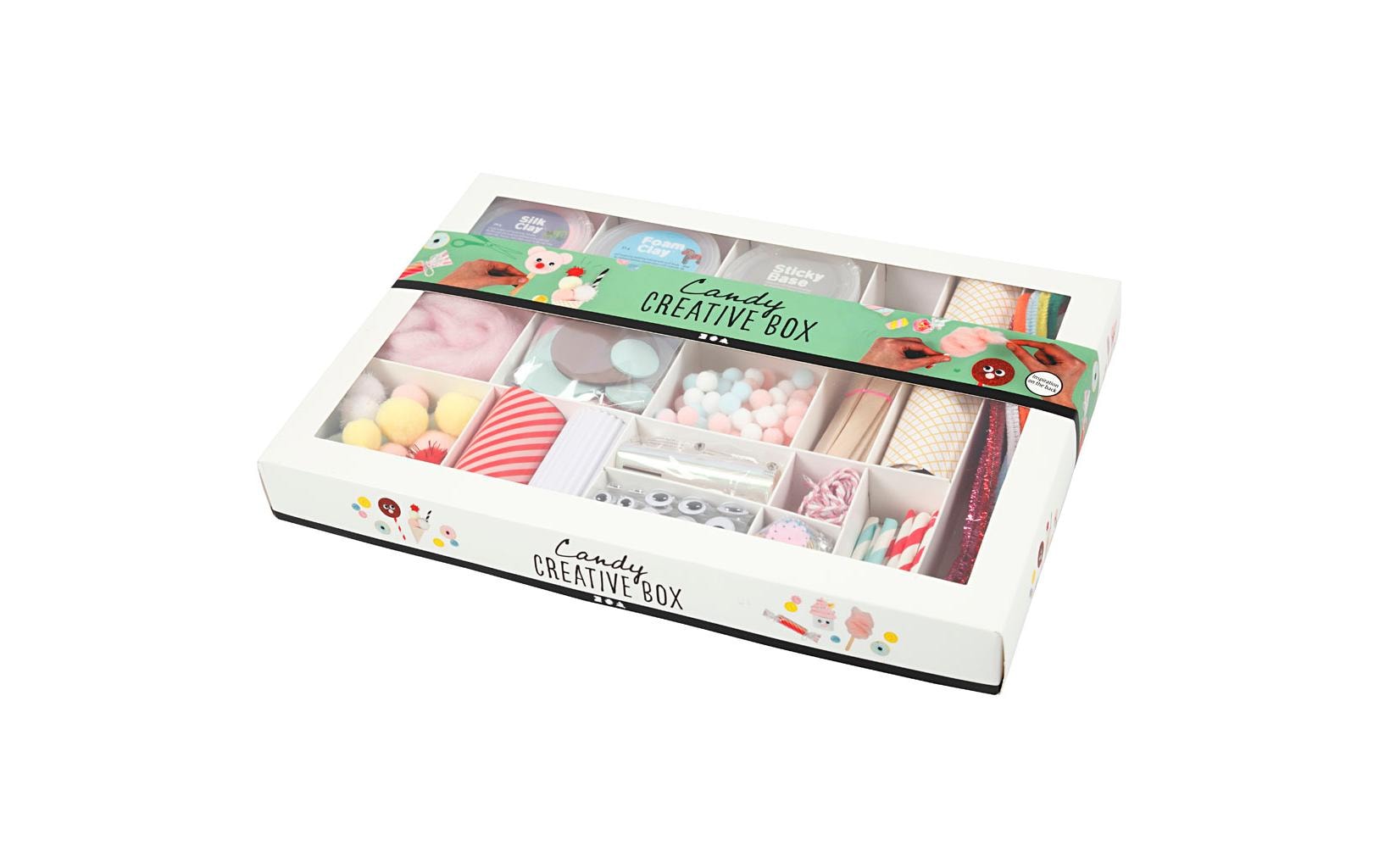 Creativ Company Bastelset Kreativbox Süssigkeiten