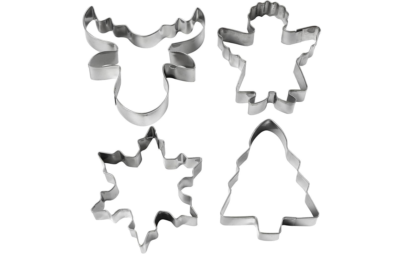 Creativ Company Ausstecher 4er Set 8 cm