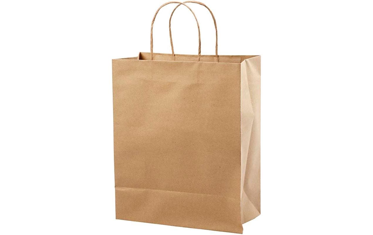 Creativ Company Papiertasche 10 Stück, 33 x 26 x 13 cm