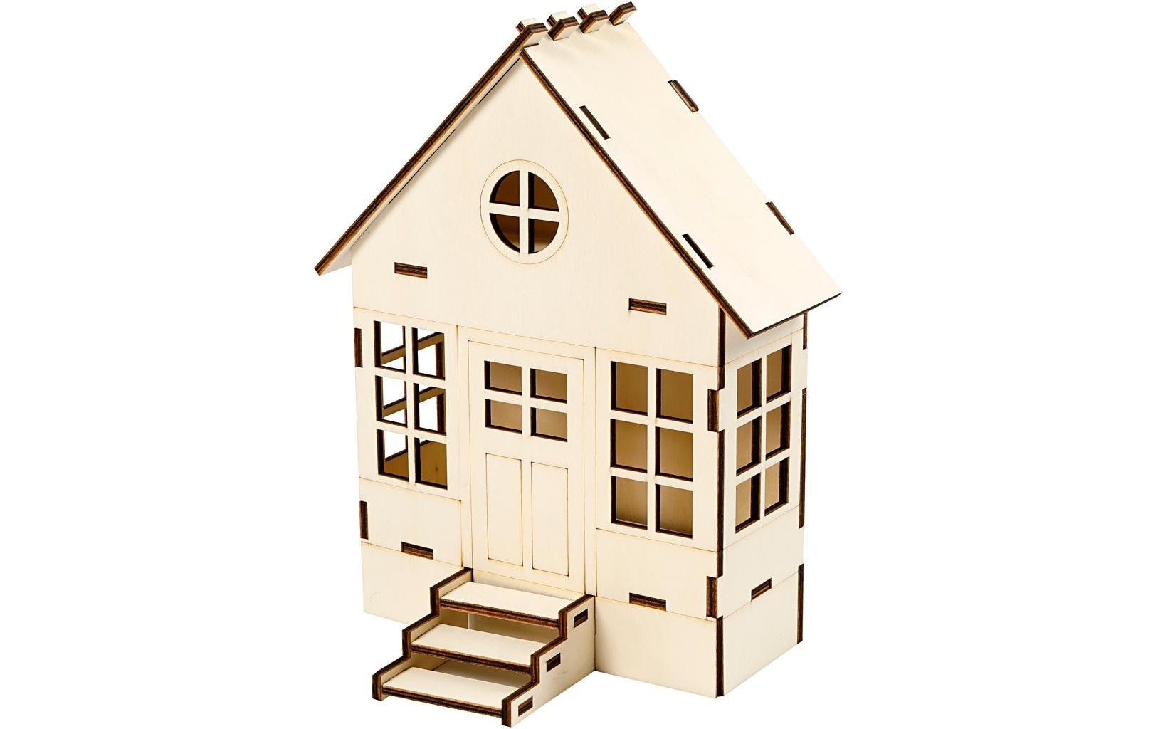 Creativ Company 3D-Haus 19 x 24 x 6 (12.5) cm