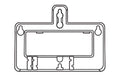 Yealink Wandhalterung zu T52S/T53/T53W/T54W/T54S
