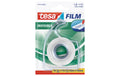 Tesa Klebeband Tesafilm invisible 33m x 19mm, 1 Rolle + Easy Cut Abroller
