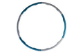 KOOR Hula Hoop Lulu 1.5 kg / 6-Segmente grau-blau, 100cm Durchmesser