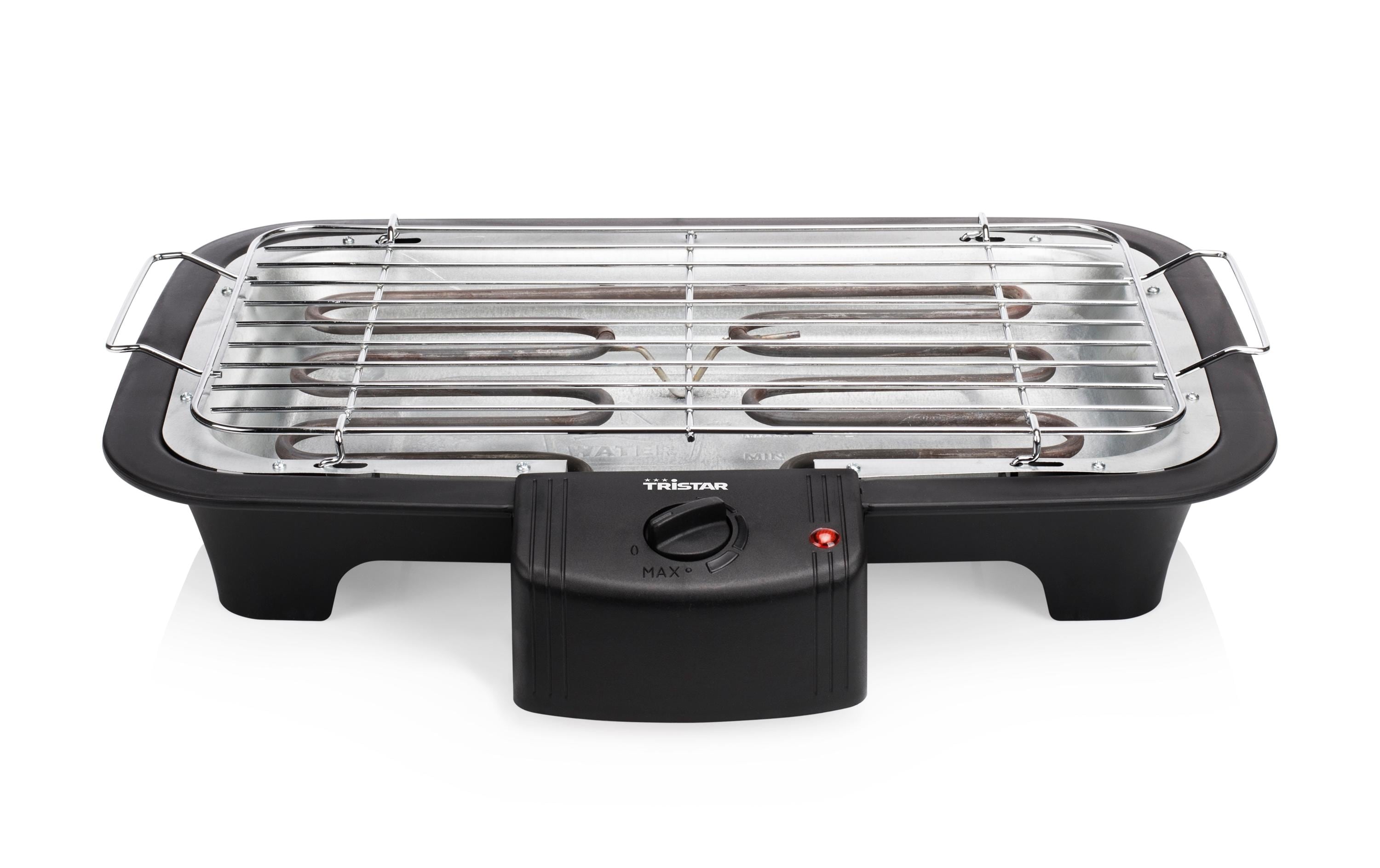 Tristar Elektrischer Tischgrill 2000W,Bratfläche 38 x 22 cm