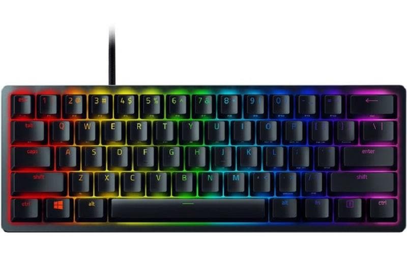 Razer Huntsman Mini Gaming Keyboard Gaming Keyboard, CH Layout, Purple Switch