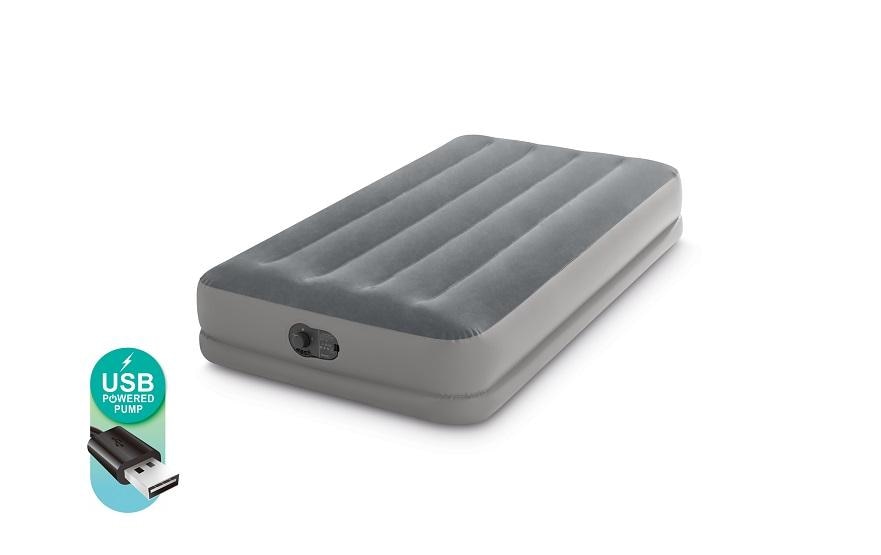 Intex DuraBeam Prestige Twin, USB fast fill 99 cm x 1.91 m x 30 cm