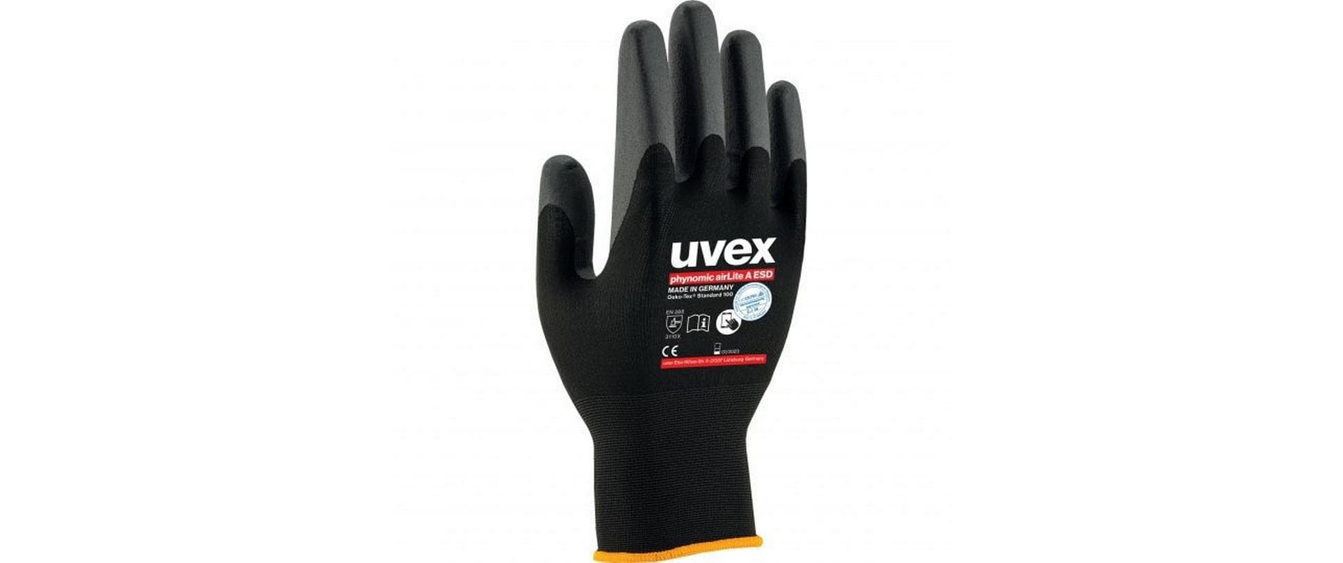 UVEX Schutzhandschuhe phynomic airLite A ESD 60038 Grösse 9
