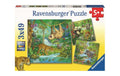 Puzzle Im Urwald 3 X 49 Teile