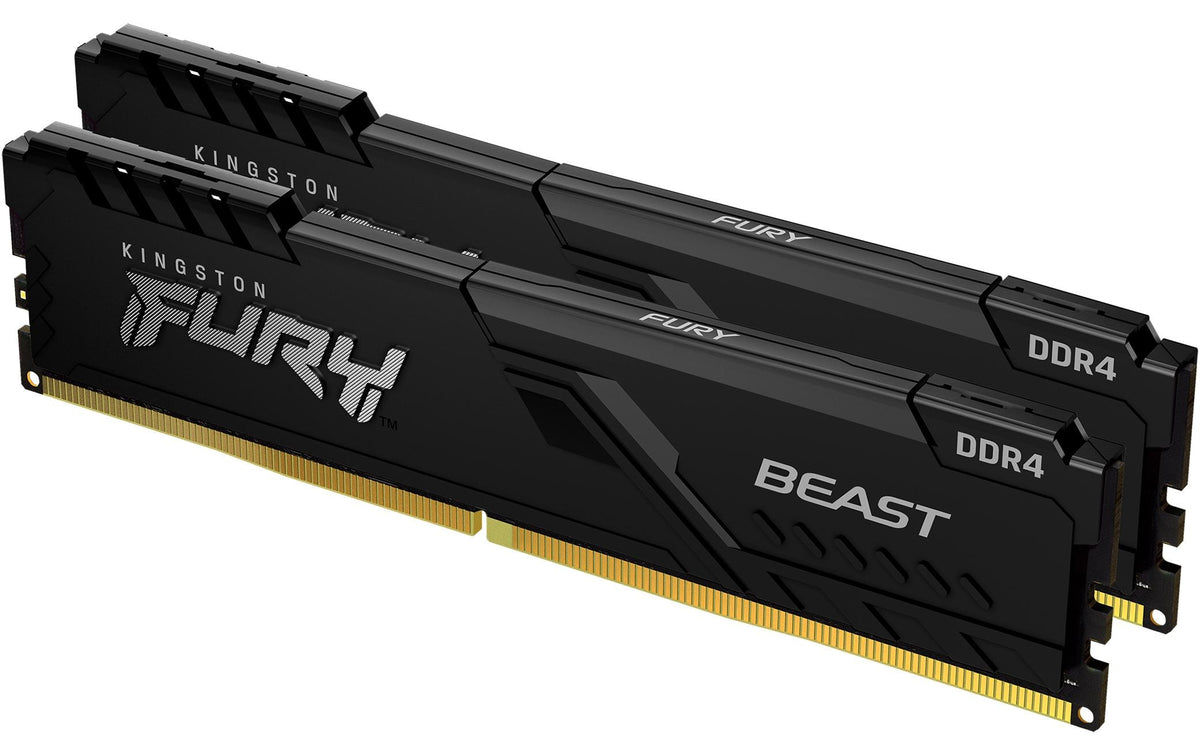 FURY Beast DDR4 64GB 2-Kit 3200MT/s Black 2x 32GB, CL16, 1.2V, 288Pin
