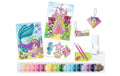 URSUS Diamond Painting Creativ-Set Princess 2 x A5 Karten, 1 Stickerbogen