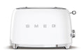 SMEG Toaster 50's TSF01WHEU 2 extra breite Toastschlitze, 950 Watt
