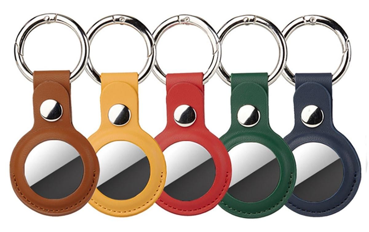 4smarts AirTag Kunstleder Case Set