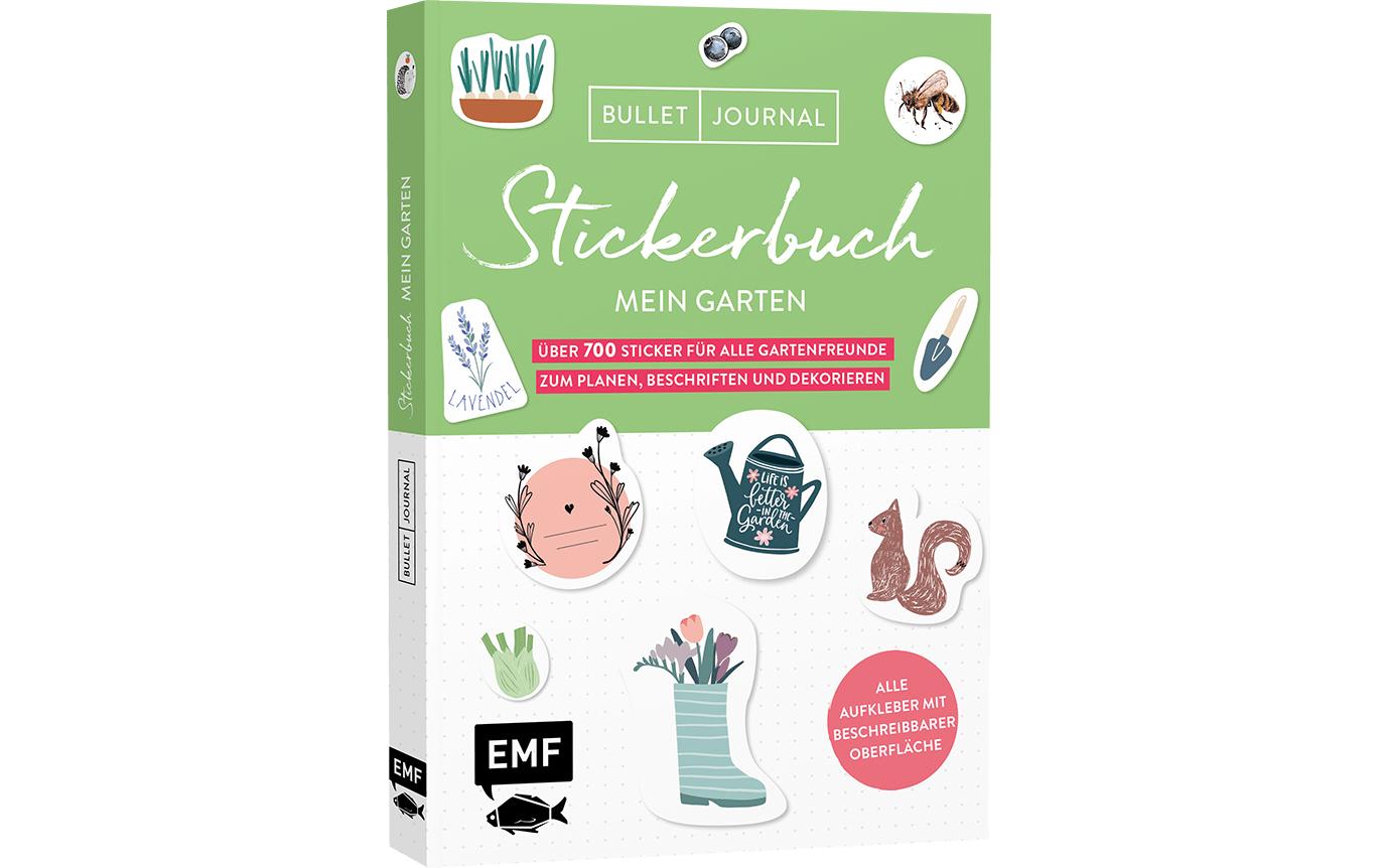 EMF Stickerbuch Bullet Journal Mein Garten 700 Sticker