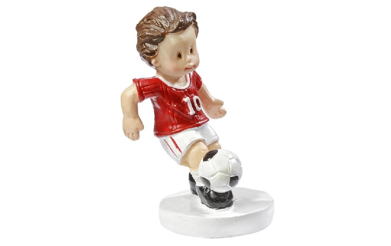 Hobbyfun Mini-Figur Fussballer rot 5 cm