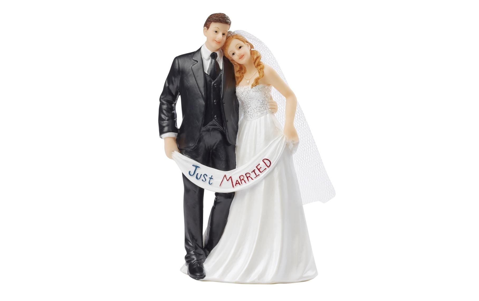 Hobbyfun Mini-Figur Hochzeitspaar 13.5 x 7 cm