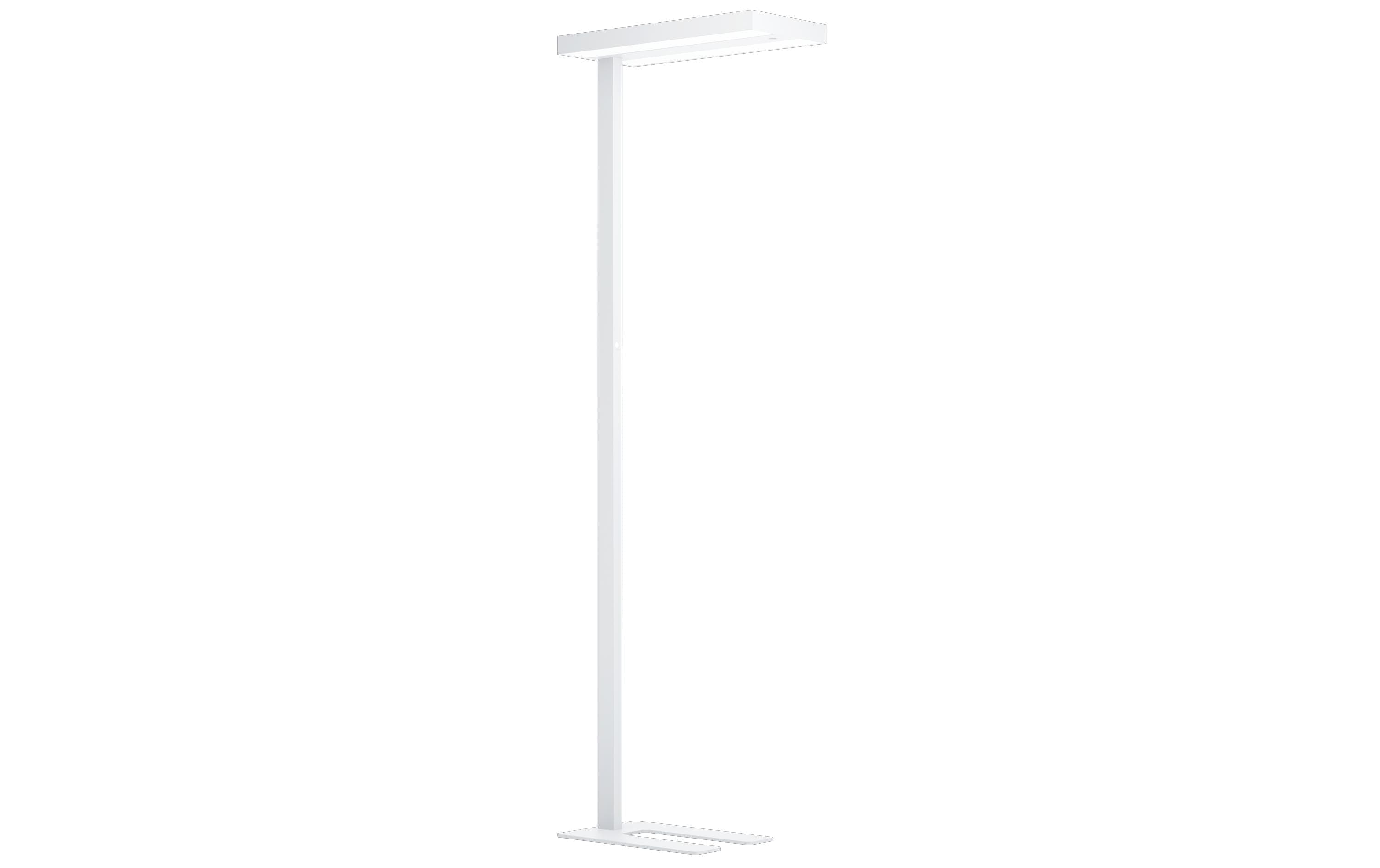 EGLO GARABELLA LED-Stehl. weiss 72W, 10500lm, 4000K, UGR 19, mit Sensor