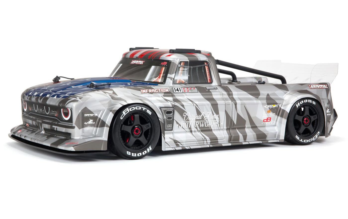 Arrma INFRACTION V2 6S BLX ARTR 4WD, 1:7