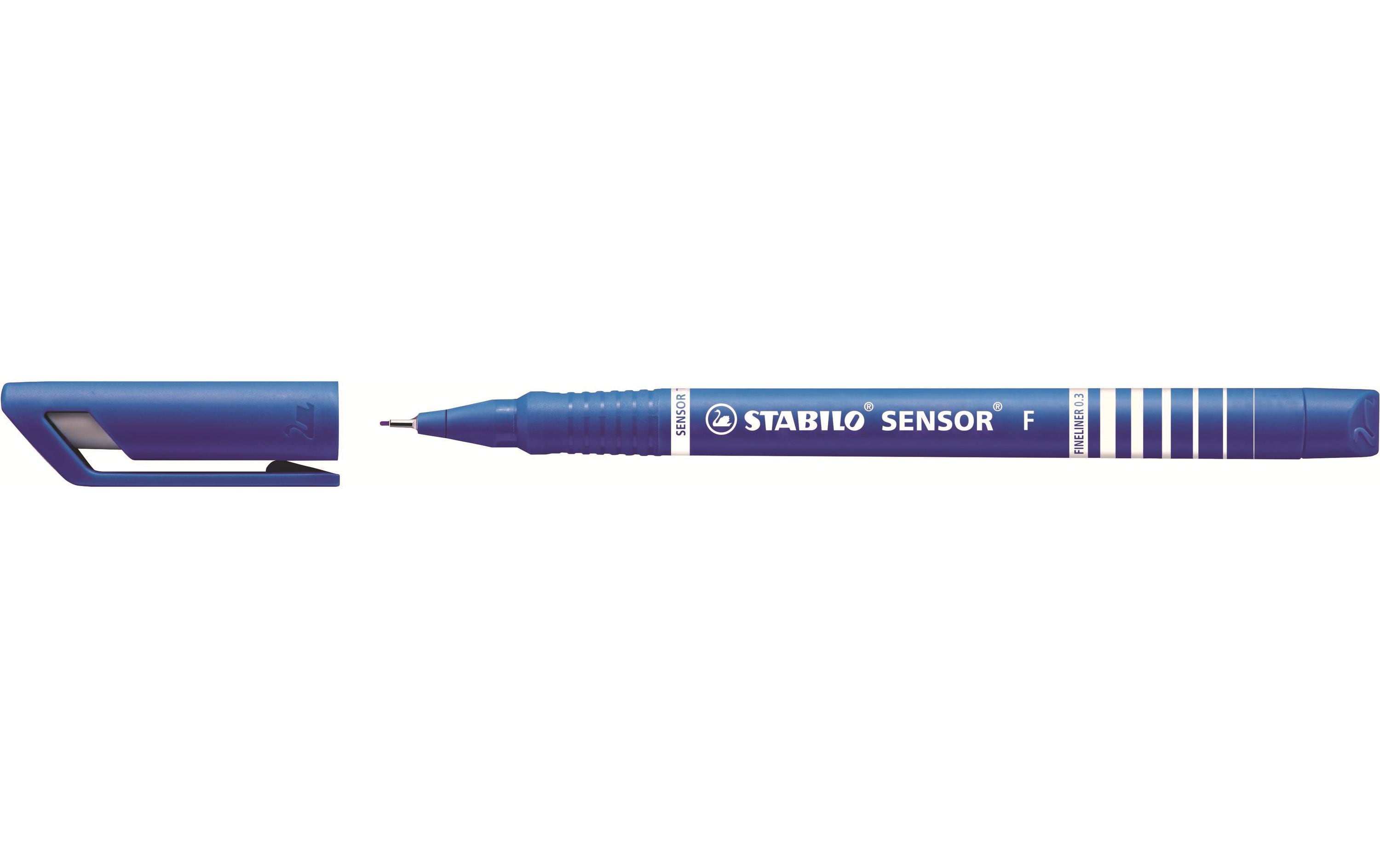STABILO SENSOR Feinschreiber 189 0.3mm, blau, 1 Stk.