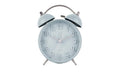 KARLSSON Wecker Iconic, Hellblau matt 15 x 11 x 6 cm, Excl.2 x AA Batterien