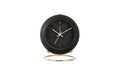 KARLSSON Wecker Globe, Schwarz 9.5 x 10.5 x 7 cm Exkl. 1 x AA Batterien