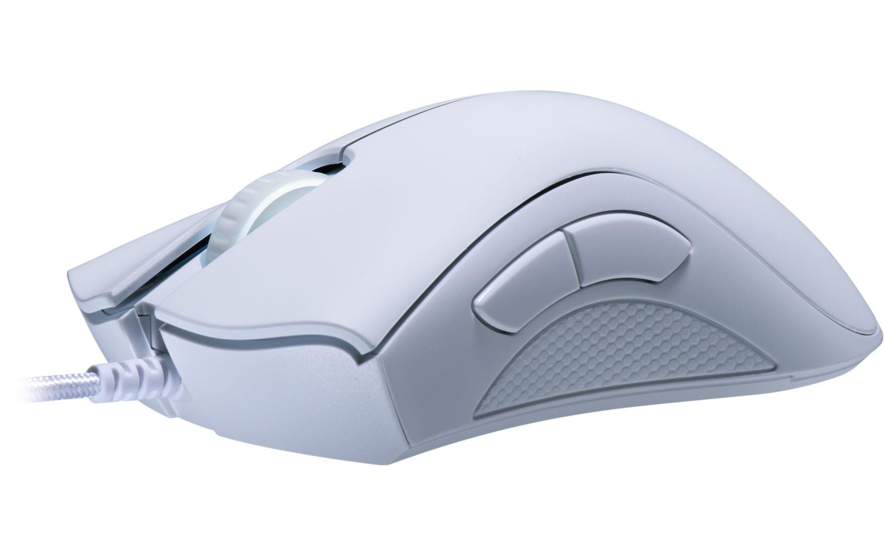Razer DeathAdder Essential, white USB, 6.400 DPI 1,8 m