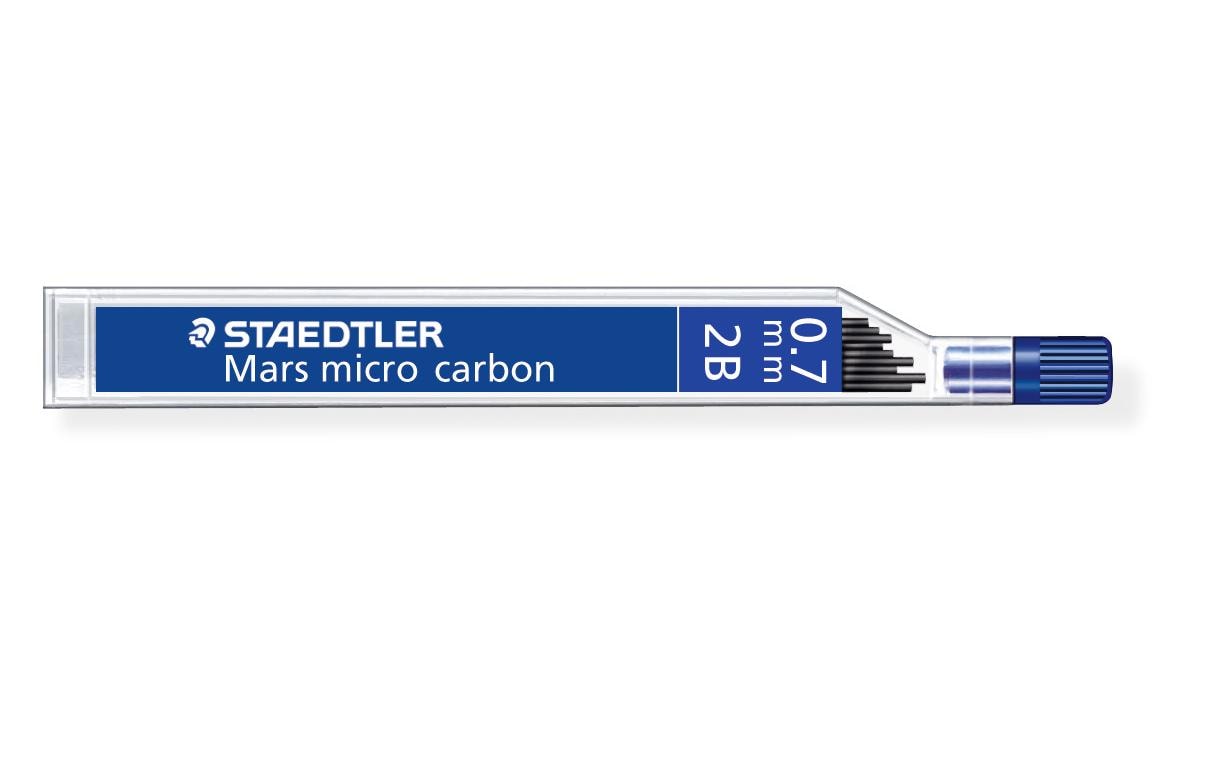 Staedtler Druckbleistift-Minen 0.7 Härtegrad: 2B