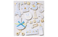 Hobbyfun 3D-Sticker Babyboy 1 Bogen à 12 x 14 cm